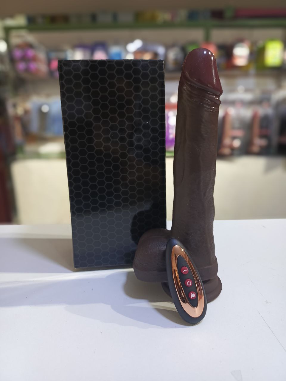 Rocco dildo vibrador Telescópico